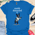 Easily distracted by bulldogs - V8 - Standing Happy T-Shirt